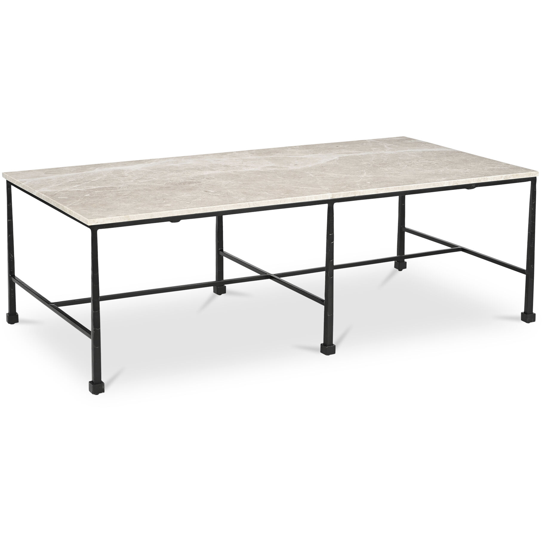 River 52.5 X 27.5 inch Beige Coffee Table